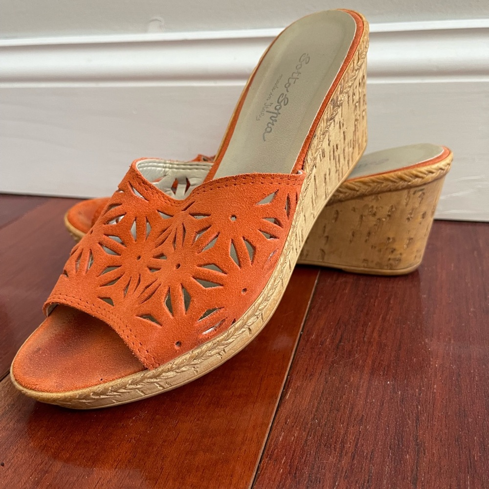 Italian Made Skip On Wedges